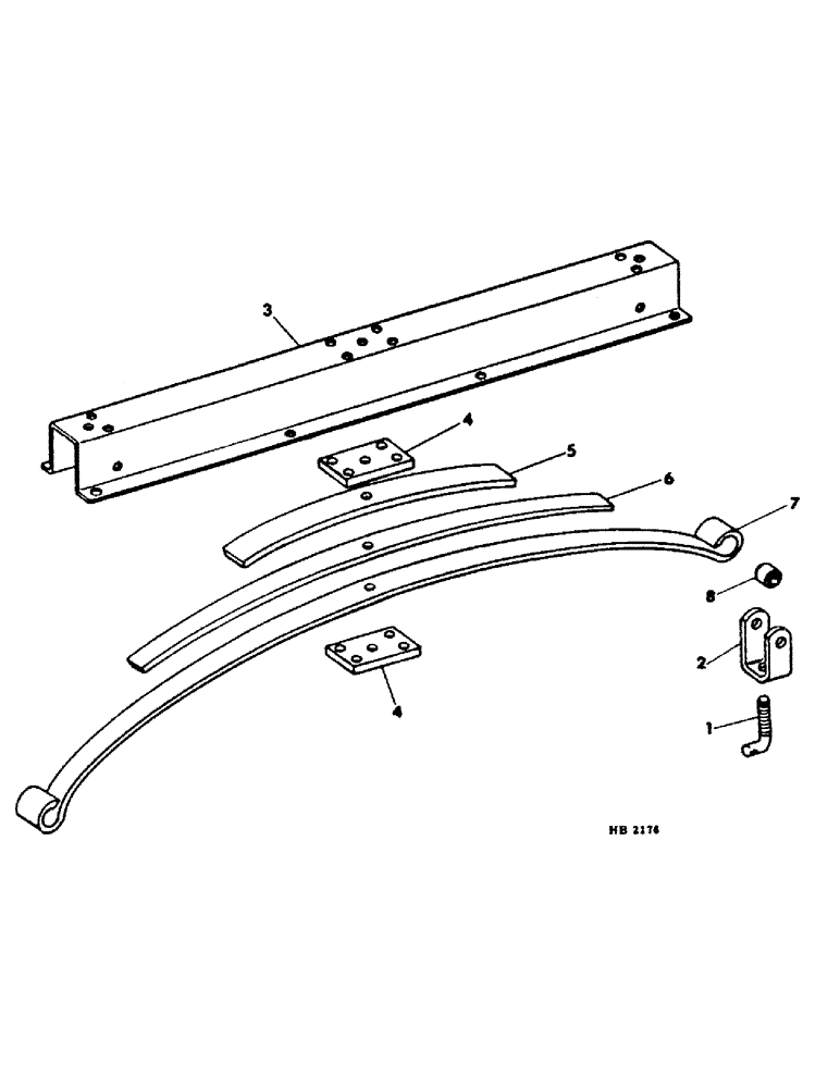 Схема запчастей Case IH SINGLE - (A-25) - SINGLE OVERSHOT AUGER HEADER, CONDITIONER ROLL TENSION 