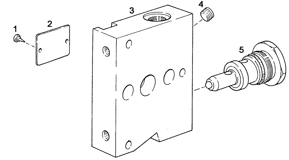 Схема запчастей Case IH C55 - (08-18[01]) - CONNECTING PLATE (08) - HYDRAULICS