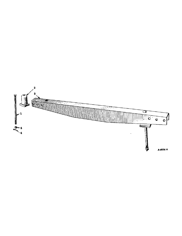 Схема запчастей Case IH VARIOUS - (A-26) - SUPPLEMENTAL BOLSTER ATTACHMENT, SPECIAL 