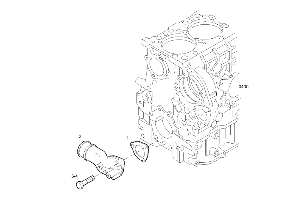 Схема запчастей Case IH F3AE0684M B903 - (3210.239) - WATER LINES 