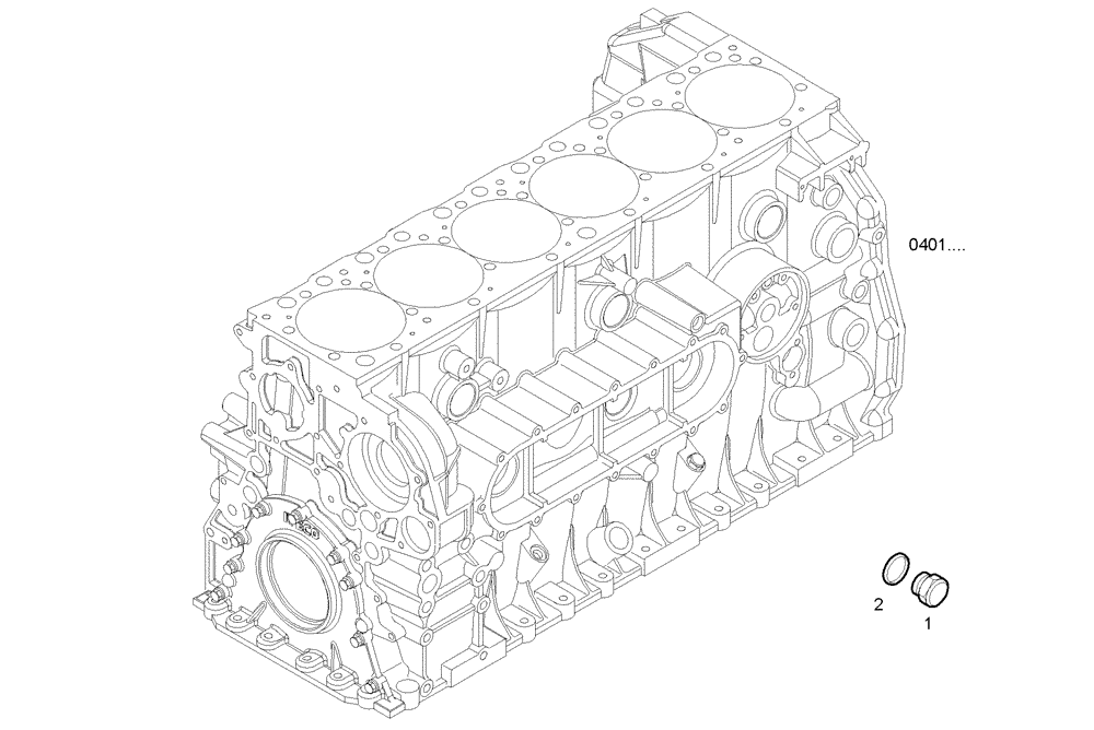 Схема запчастей Case IH F2CE9684E E015 - (3247.001) - TURBO WATER INLET PIPE 