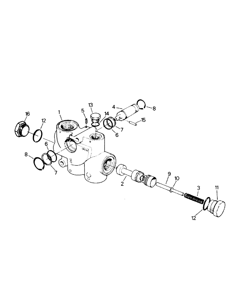 Схема запчастей Case IH SM-325 - (08-15) - FLOW DIVIDER ASSEMBLY (07) - HYDRAULICS