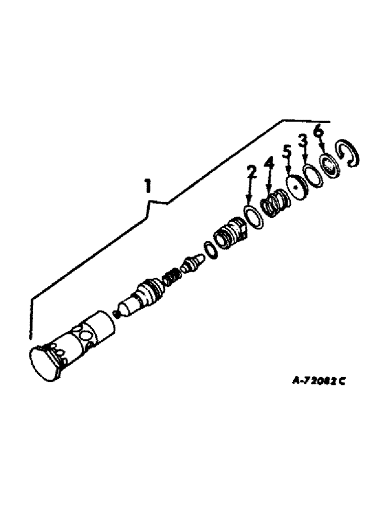 Схема запчастей Case IH 4100 - (F-12) - HYDRAULIC SYSTEM, PILOT RELIEF VALVE (07) - HYDRAULIC SYSTEM