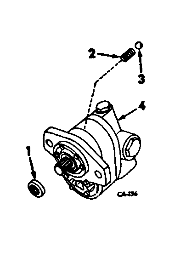 Схема запчастей Case IH 4186 - (10-06) - HYDRAULICS, HYDRAULIC PUMP, CESSNA, 20 AND 30 GPM (07) - HYDRAULICS