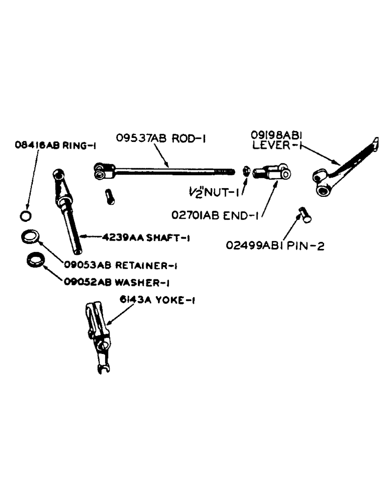 Схема запчастей Case IH 500-SERIES - (102) - PTO CLUTCH THROWOUT (06) - POWER TRAIN