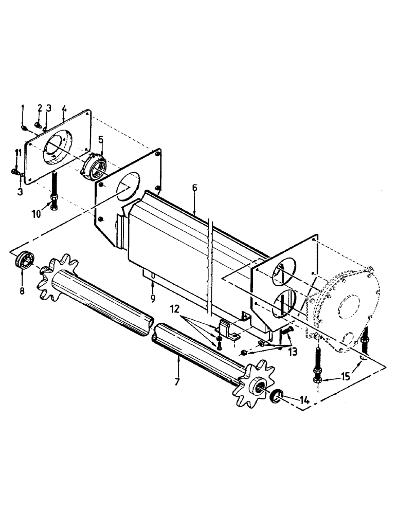 Схема запчастей Case IH AUSTOFT - (A01-09) - BIN ELEVATOR Mainframe & Functioning Components