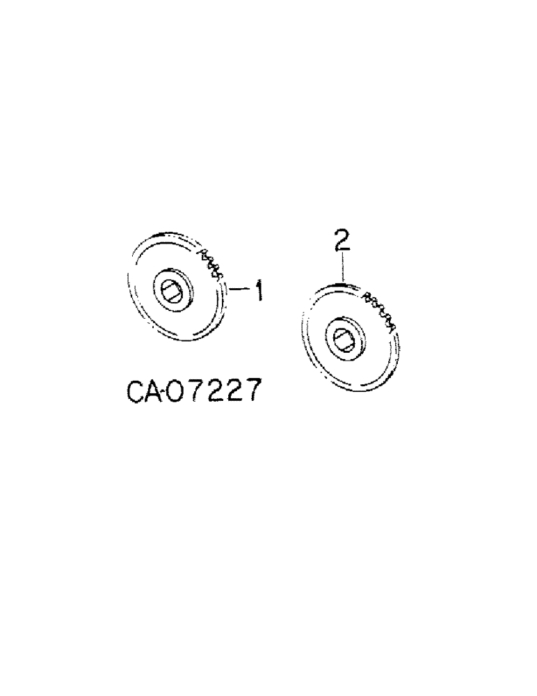 Схема запчастей Case IH 830 - (E-17[A]) - EAR CORN SNAPPER UNIT - SPROCKET PARTS ACCESSORY 