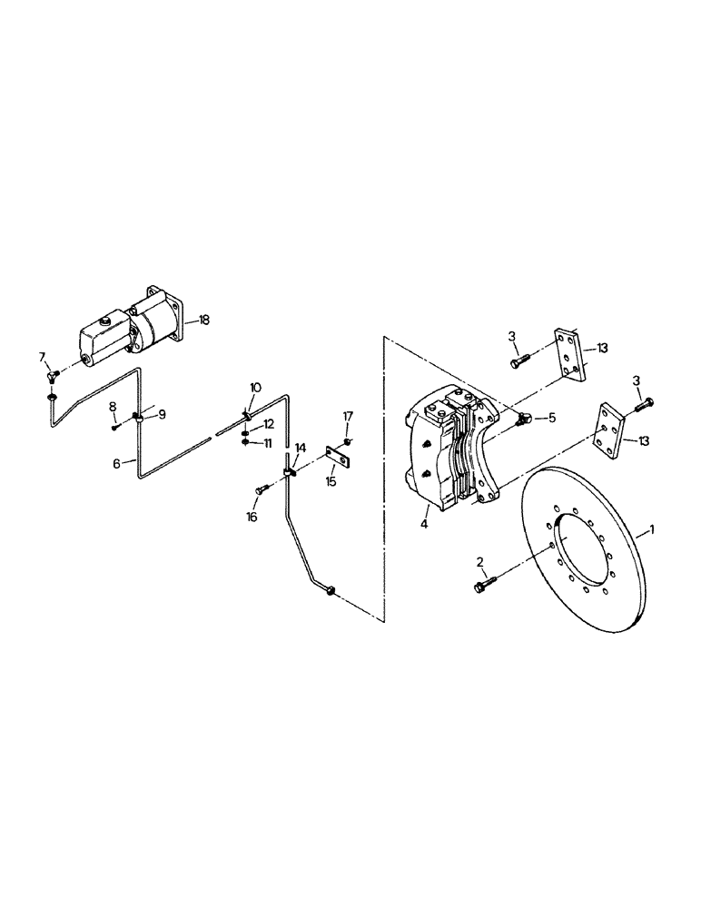 Схема запчастей Case IH KP-525 - (05-01) - SERVICE BRAKE & MOUNTING (5.1) - BRAKES