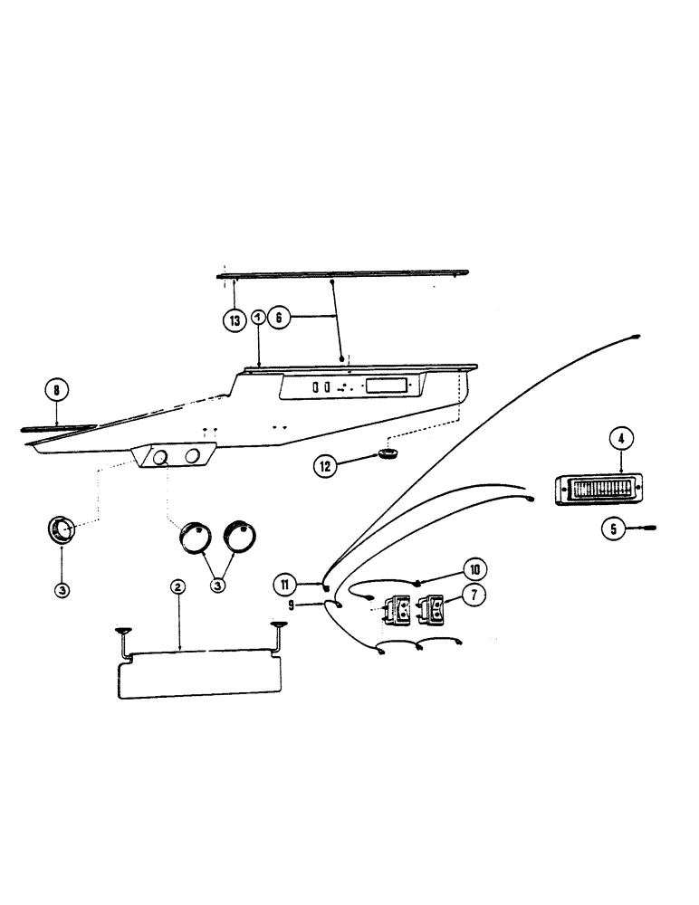 Схема запчастей Case IH 1055 - (24) - COMPLETE NOISE REDUCTION COVER 