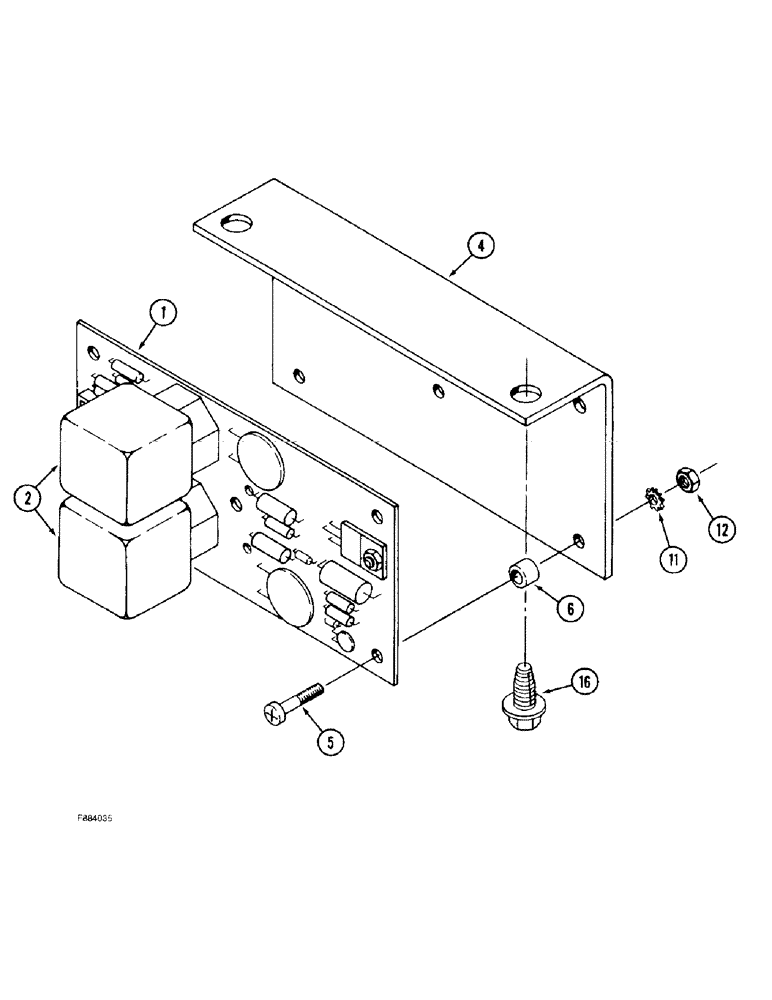 Схема запчастей Case IH 9310 - (4-070) - TIME BASE FLASHER ASSEMBLY (04) - ELECTRICAL SYSTEMS