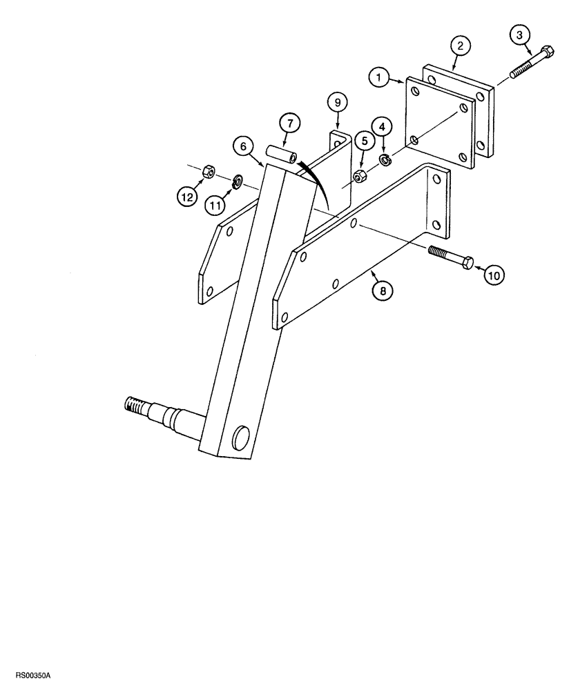 Схема запчастей Case IH 5700 - (9-128) - GAUGE WHEEL MOUNTING - SLIDE ADJUSTING, MOUNTED FORWARD ON FRONT BEAM, ALL DIRECT MOUNTED MODELS (18) - MISCELLANEOUS