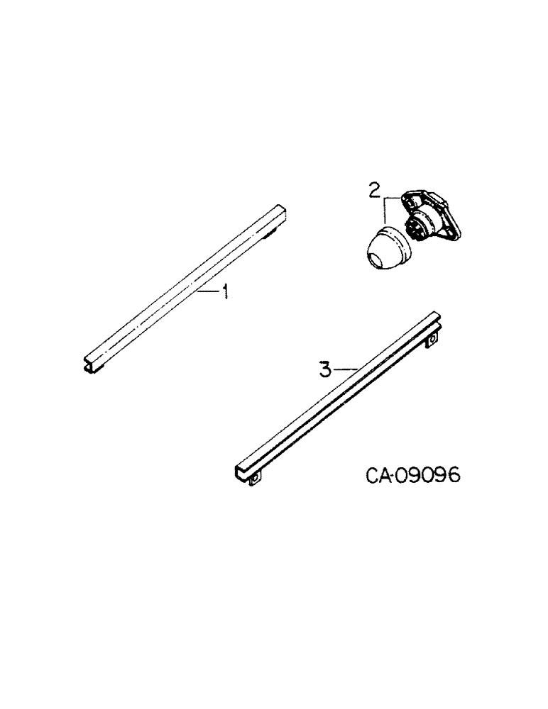 Схема запчастей Case IH 385 - (08-08) - ELECTRICAL, FENDER CONDUIT AND SEVEN PIN SOCKET (06) - ELECTRICAL