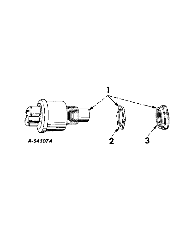 Схема запчастей Case IH 200 - (125[A]) - ELECTRICAL SYSTEM, HORN SWITCH (06) - ELECTRICAL SYSTEMS