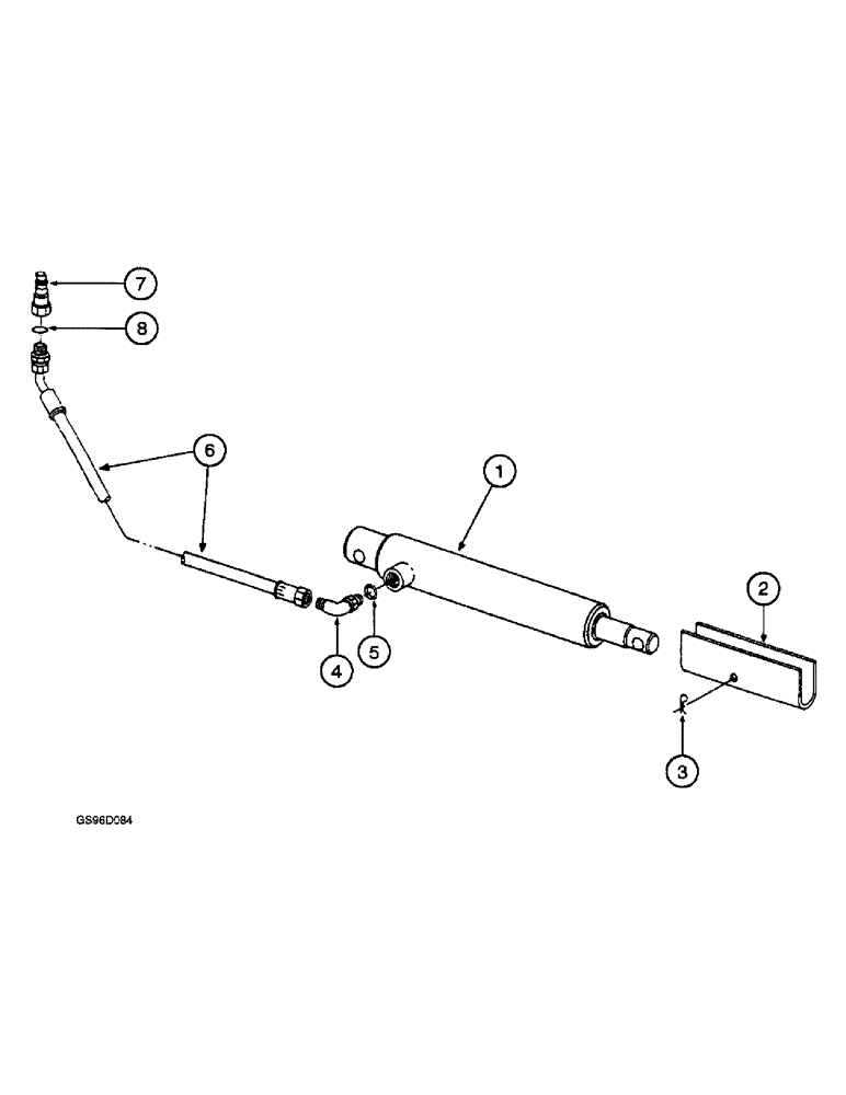 Схема запчастей Case IH 1400 - (9A-24) - CROSS AUGER CYLINDER AND CONNECTIONS (13) - PICKING SYSTEM