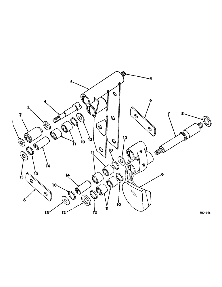 Схема запчастей Case IH 375 - (Q-52) - PLATFORMS, KNIFE DRIVE ARM Platforms