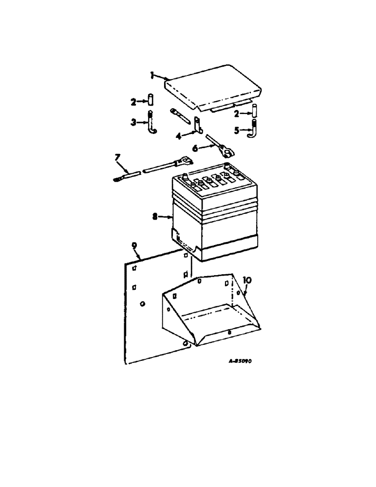 Схема запчастей Case IH 430 - (E-70) - WISCONSIN ENGINE ATTACHMENT ELECTRICAL SYSTEM, 12 VOLT, WHEN ORDERED 