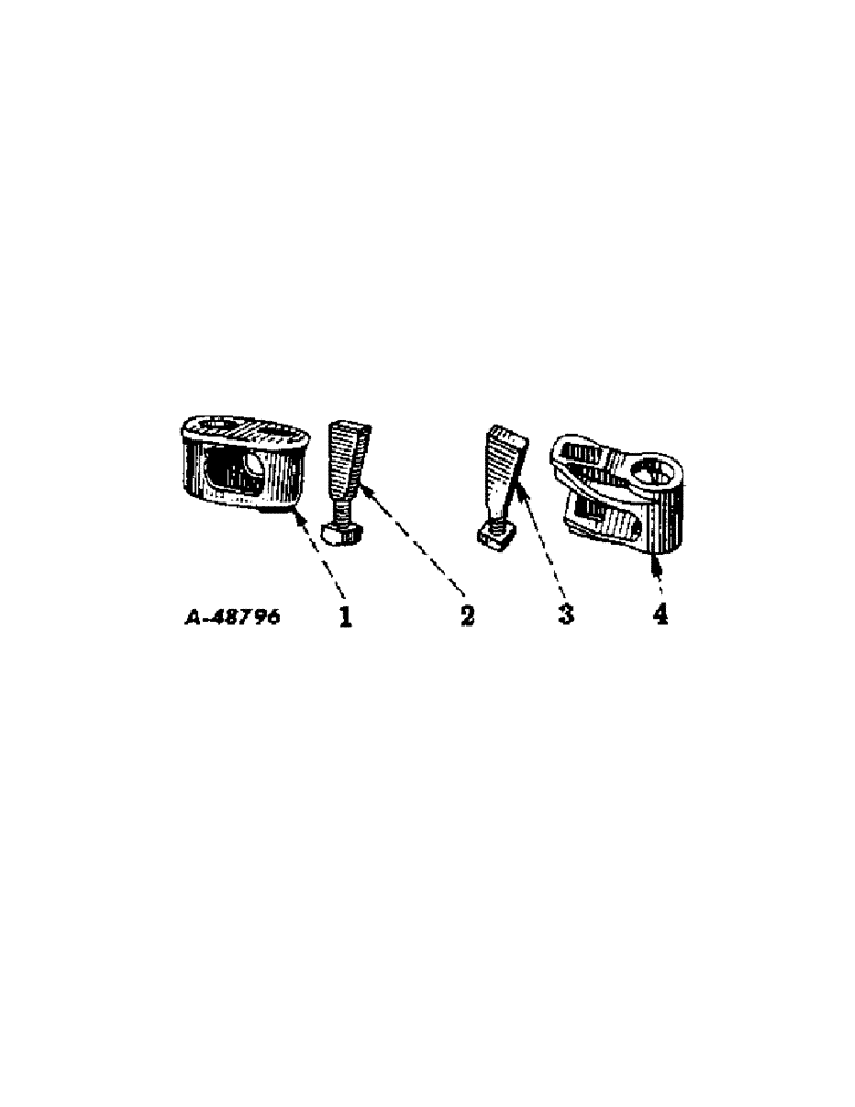 Схема запчастей Case IH 426 - (AK-07[A]) - APPLICATOR CLAMP 