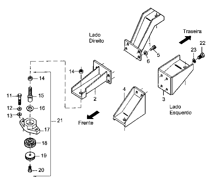 Схема запчастей Case IH A7700 - (C05.02[01]) - Engine Mounts {DS11} (01) - ENGINE