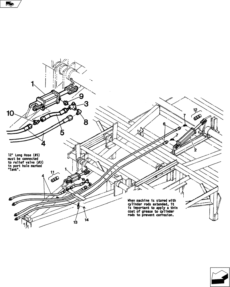 Схема запчастей Case IH TURBO-CHAMP - (35.100.01) - HYDRAULIC SYSTEM (35) - HYDRAULIC SYSTEMS