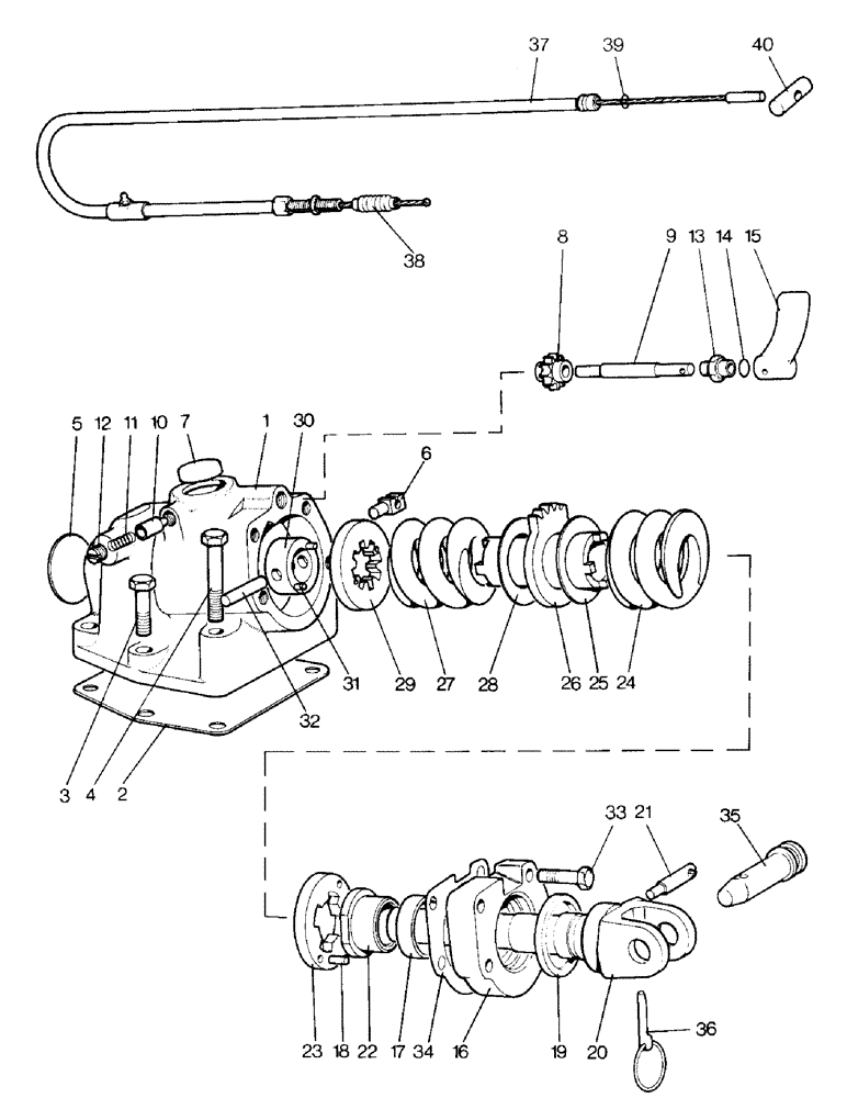 Схема запчастей Case IH 996 - (E12-1) - SELECTAMATIC HYDRAULIC SYSTEM, SELECTIVE SENSING UNIT - U1376 (K930052) OPTIONAL EQUIPMENT (07) - HYDRAULIC SYSTEM