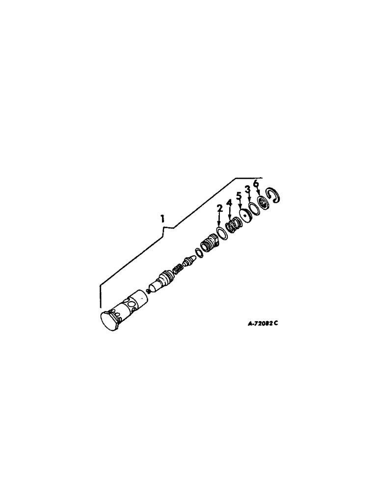 Схема запчастей Case IH 21026 - (10-14[A]) - HYDRAULICS, PILOT RELIEF VALVE (07) - HYDRAULICS