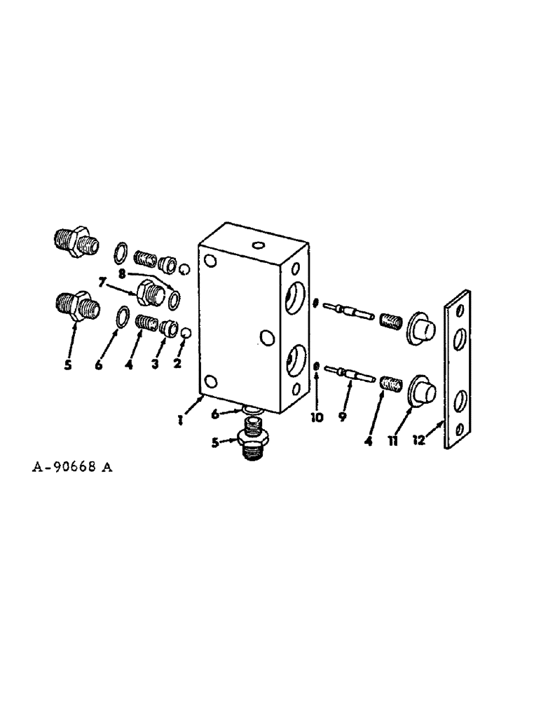 Схема запчастей Case IH HYDRO 186 - (10-34) - HYDRAULIC, HYDRAULIC SEAT VALVE (07) - HYDRAULICS