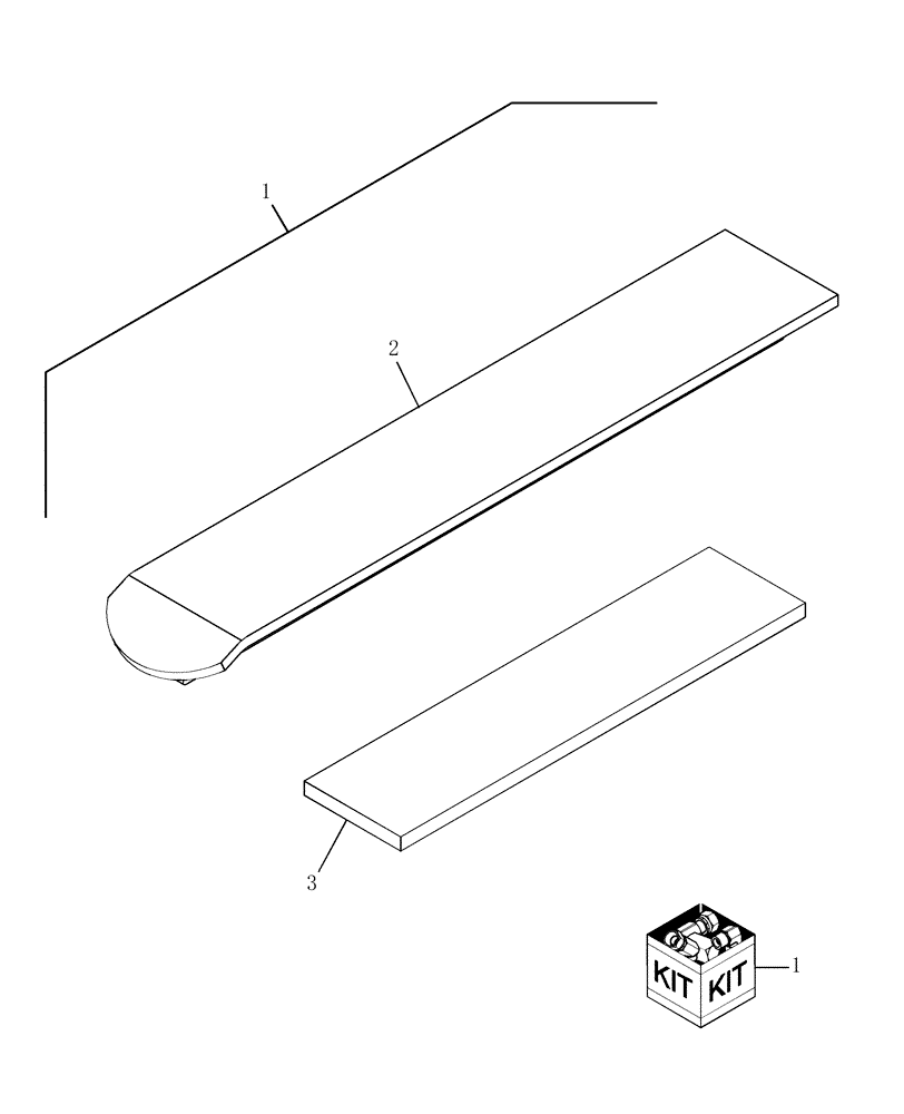 Схема запчастей Case IH RBX463 - (18.93) - TAILGATE GUIDE KIT (18) - ACCESSORIES