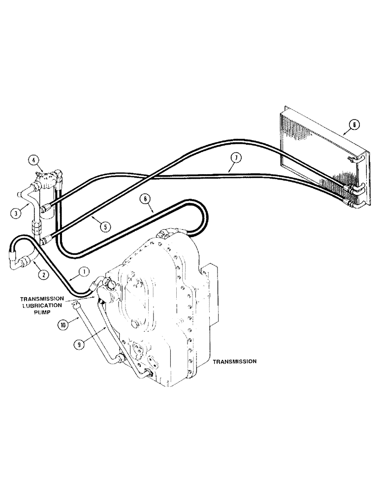 Схема запчастей Case IH 9210 - (1-012) - PICTORIAL INDEX, LUBRICATION HYDRAULICS, WITHOUT PTO (00) - PICTORIAL INDEX