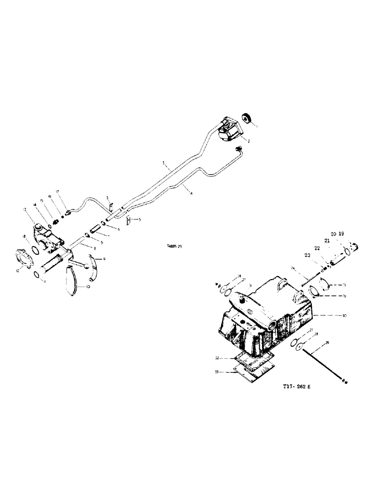 Схема запчастей Case IH 434 - (5-15) - HYDRAULIC LIFT ATTACHMENT, FOR USE WITH REMOTE CYLINDERS - HYDRAULIC ATTACHMENTS (08) - HYDRAULICS