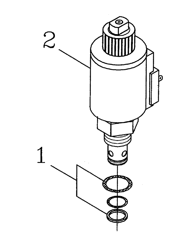Схема запчастей Case IH 7000 - (B05-09) - HYDRAULIC SOLENOID VALVE Hydraulic Components & Circuits