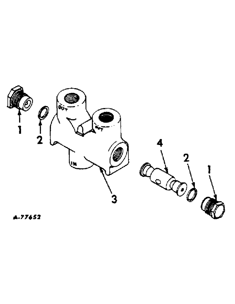 Схема запчастей Case IH 420 - (094) - HYDRAULIC DRUM CONTROL ATTACHMENT, HYDRAULIC OIL FLOW EQUALIZER (35) - HYDRAULIC SYSTEMS