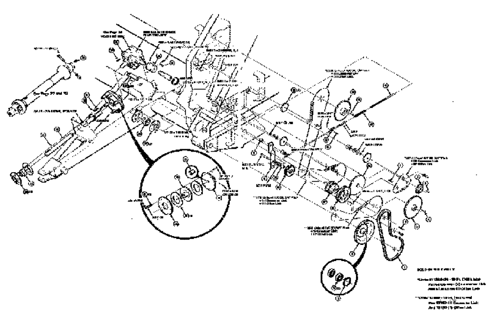 Схема запчастей Case IH 8440 - (08[1]) - DRIVE ASSEMBLY Driveline