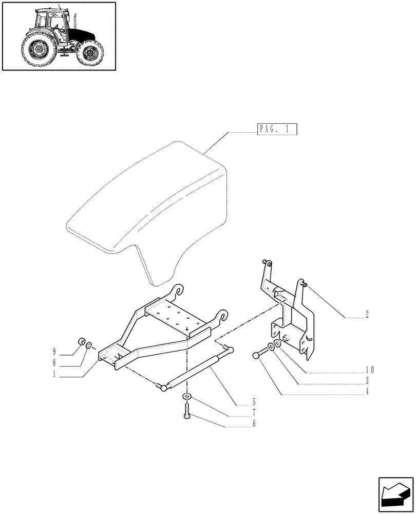 Схема запчастей Case IH JX90 - (1.83.0[03]) - HOODS (08) - SHEET METAL