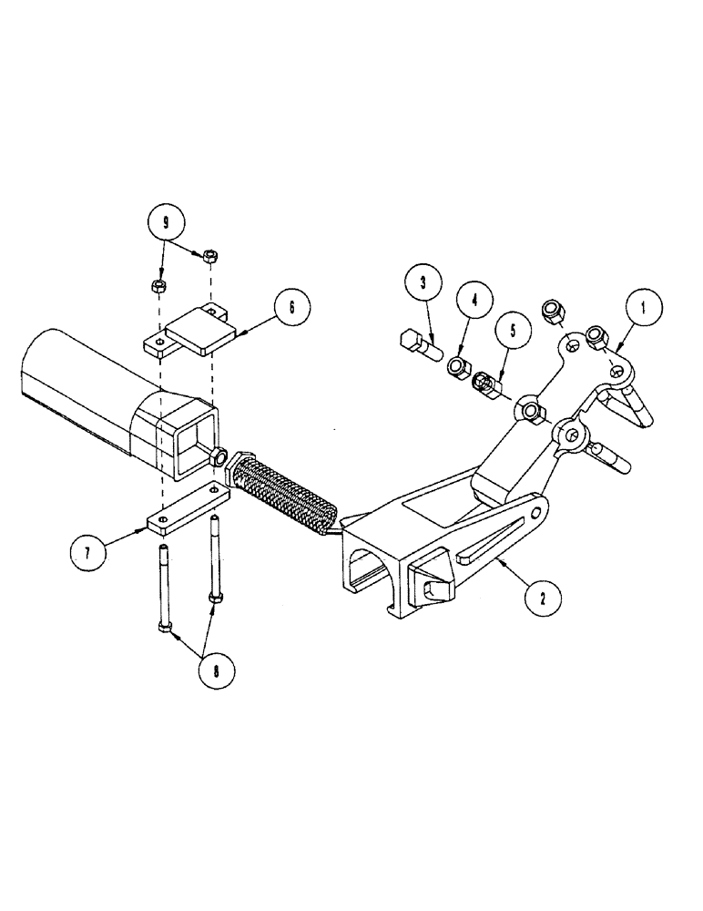 Схема запчастей Case IH CONCORD - (B70) - DISK LEVELER, DISCONTINUED PARTS 