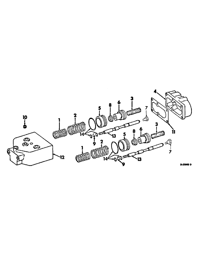 Схема запчастей Case IH 856 - (H-17) - CONTROLS, POWER BRAKE VALVE Controls