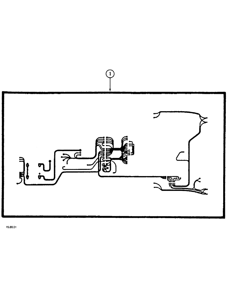 Схема запчастей Case IH 2120 - (4-02) - CABLE HARNESS AND CONNECTIONS (04) - ELECTRICAL SYSTEMS