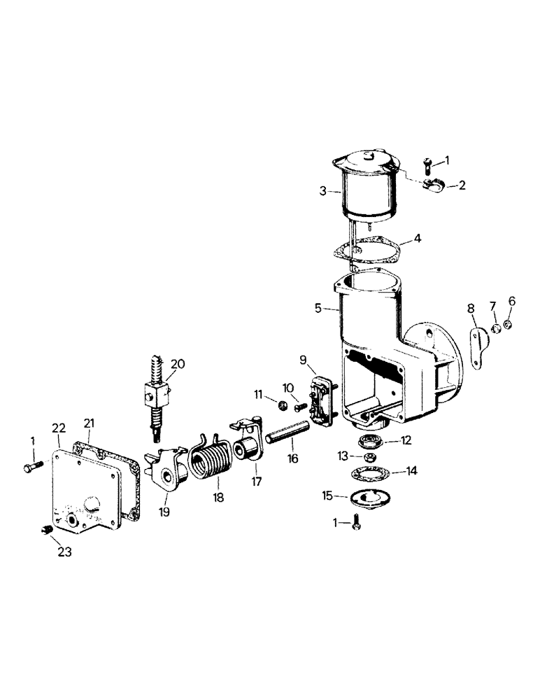 Схема запчастей Case IH CM325 - (04-50) - ELECTRIC SHIFT ASSEMBLY, EARLY STYLE, BSN 3982, 5/3/84 (04) - Drive Train