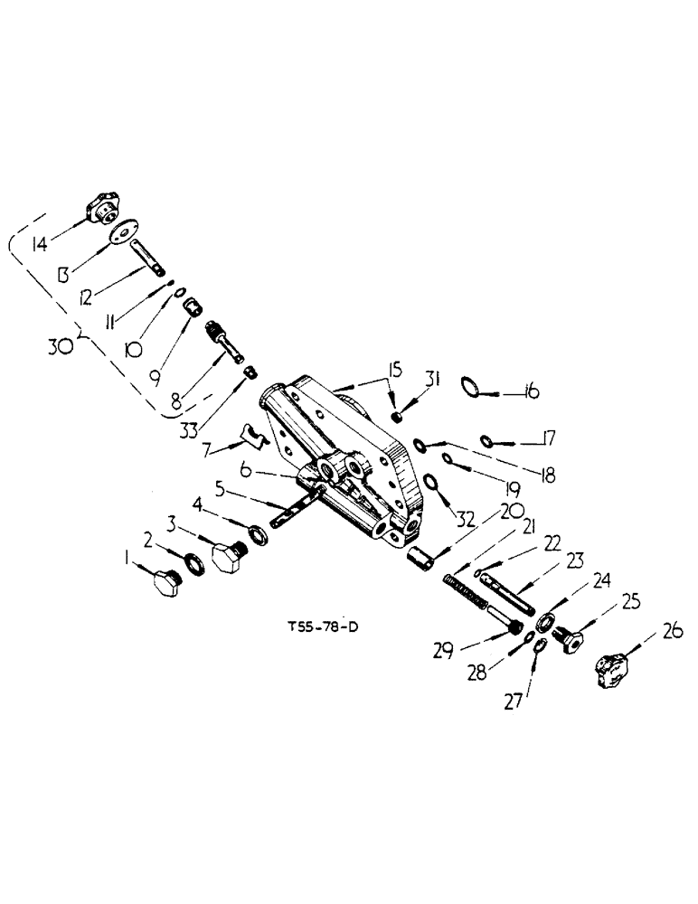 Схема запчастей Case IH 434 - (5-17) - CONTROL VALVE, CYLINDER HEAD - HYDRAULIC ATTACHMENTS (08) - HYDRAULICS