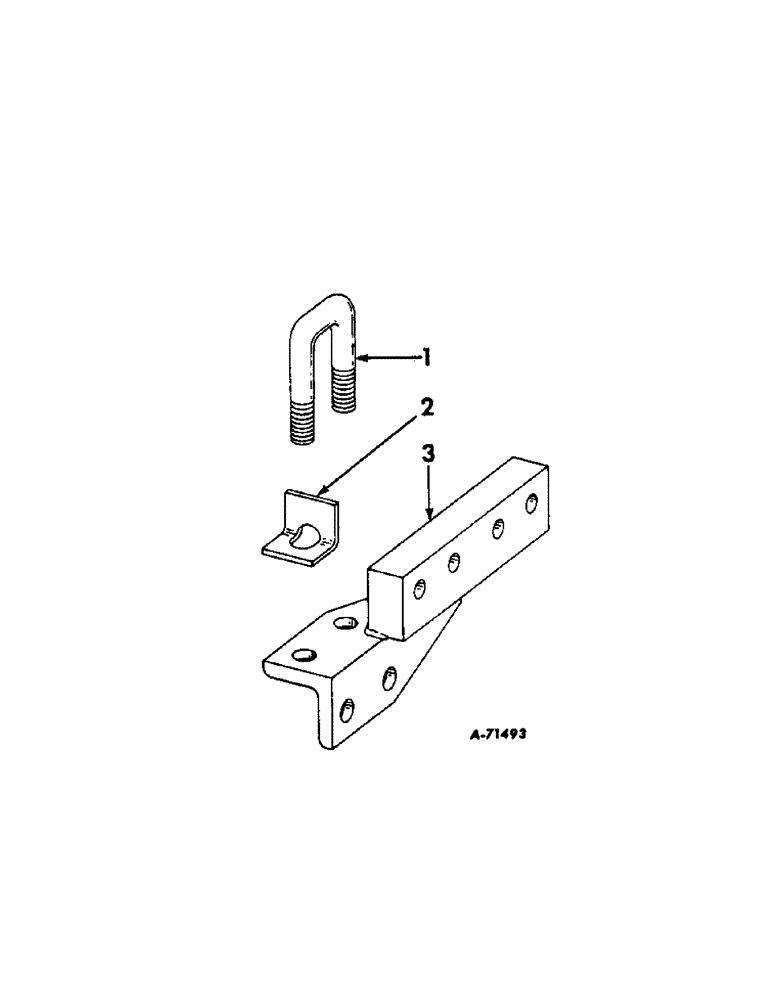 Схема запчастей Case IH 187 - (D-13[B]) - ATTACHING UNITS, TO ADAPT PLANTER UNIT TO 268 AND 468 CULTIVATORS 