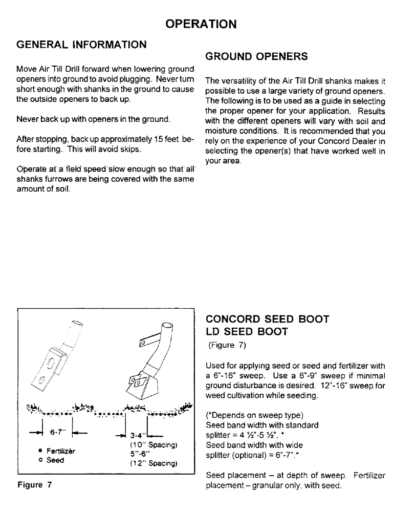 Схема запчастей Case IH CONCORD - (A07) - OPERATION 