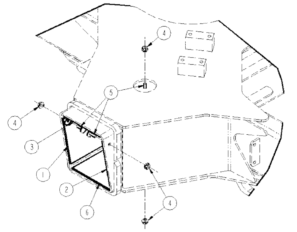 Схема запчастей Case IH SPX4260 - (04-002) - AXLE INSERT GROUP Suspension & Frame