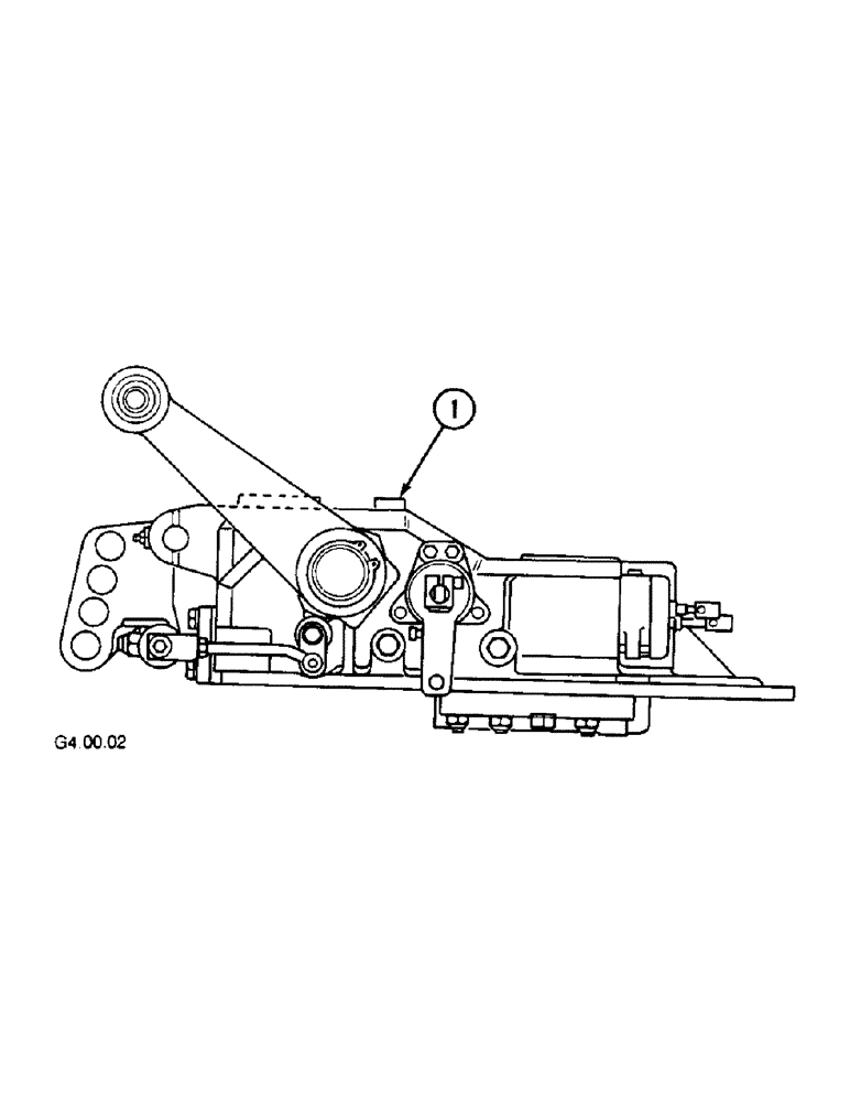 Схема запчастей Case IH 2150 - (8-02) - HYDRAULIC LIFT ASSEMBLY (08) - HYDRAULICS