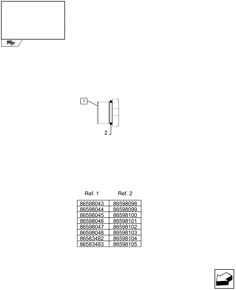 Схема запчастей Case IH LB333P - (07.502[06]) - HYDRAULIC FITTINGS, PLUG (07) - HYDRAULIC SYSTEM