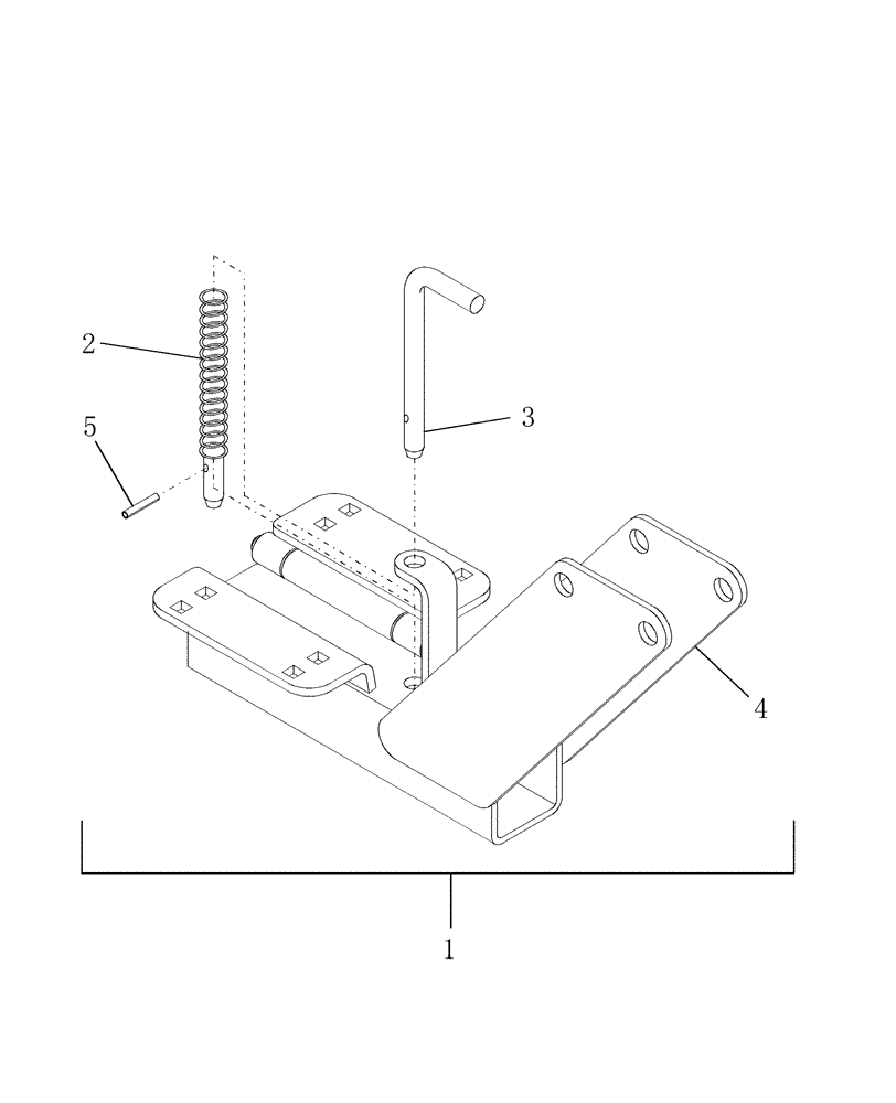 Схема запчастей Case IH DHX211 - (5.12[1]) - REEL MOUNT, CENTER DOUBLE DRIVE, PRIOR TO PIN K01 2002 (13) - REEL