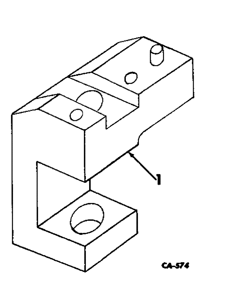 Схема запчастей Case IH 21026 - (14-11) - SUSPENSION, CYLINDER MOUNTING CLEVIS Suspension