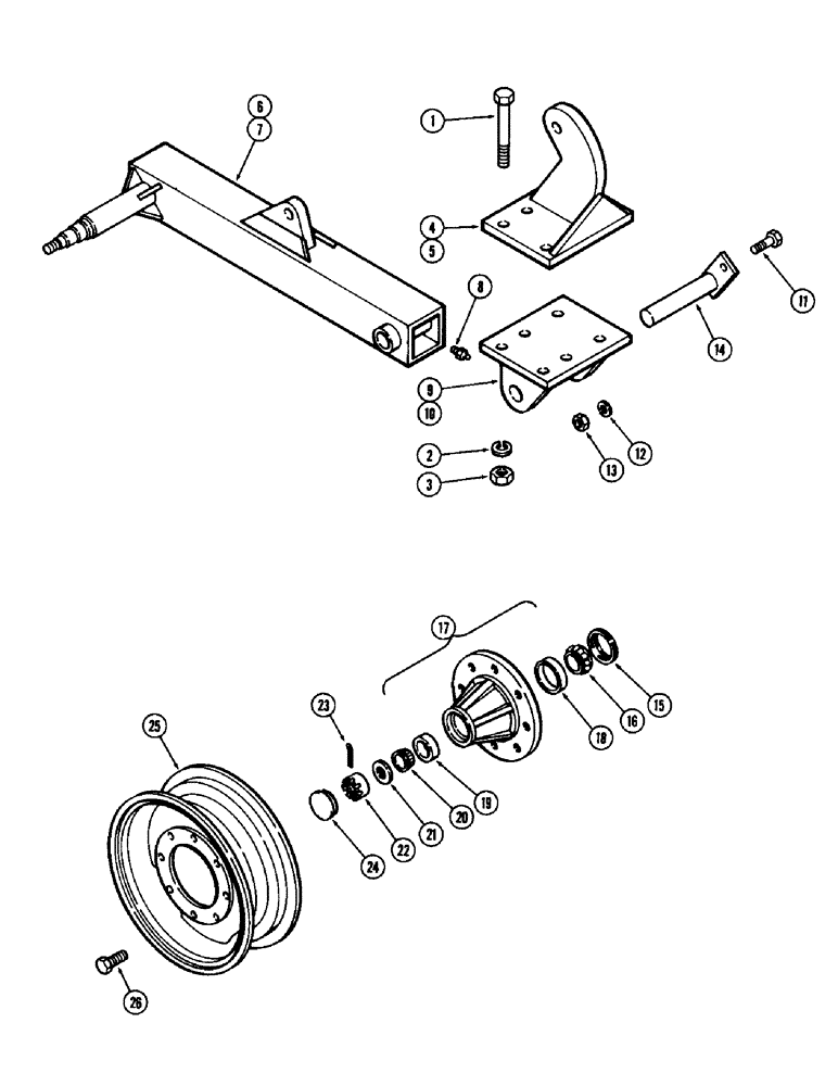 Схема запчастей Case IH SC13 - (28) - GAUGE WHEELS, SC13 