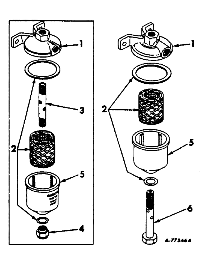 Схема запчастей Case IH 303 - (349) - BD-220 ENGINE, 3-9/16 X 3-11/16, FUEL FILTER, FOR LP GAS BURNING ENGINES (10) - ENGINE