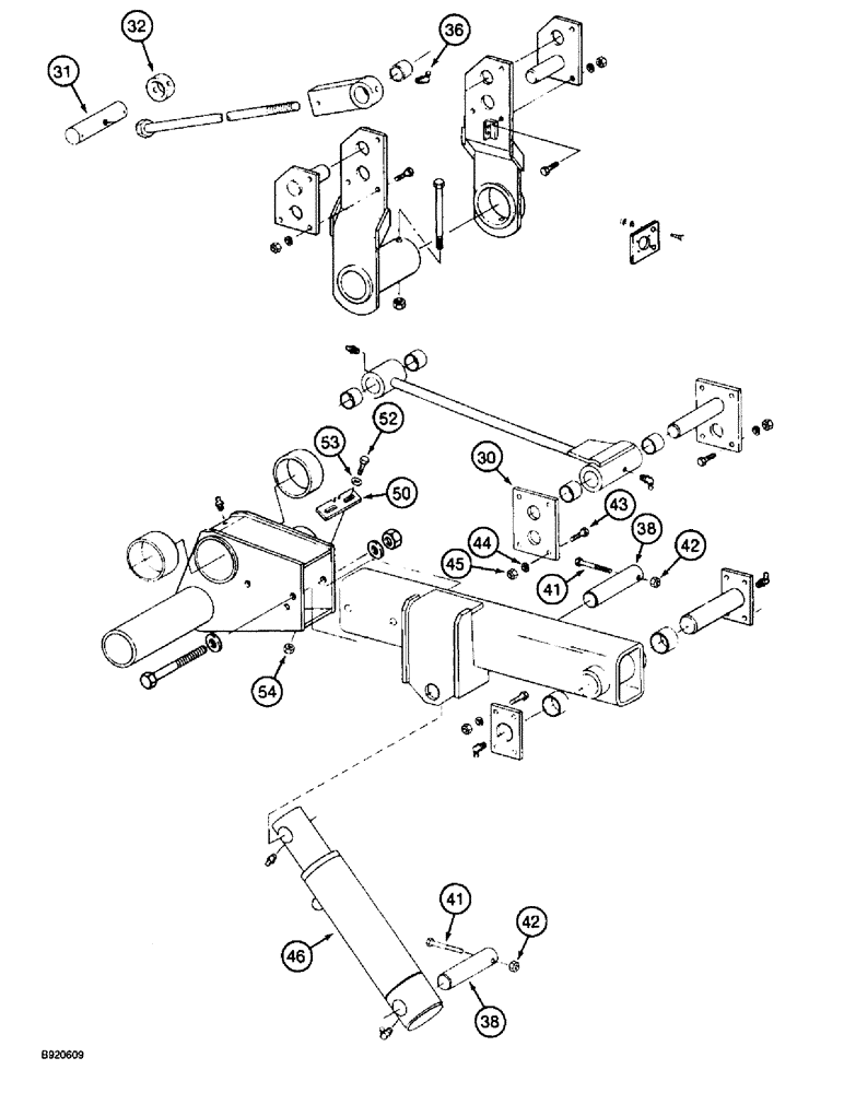 Схема запчастей Case IH 2022 - (9A-66) - DRUM LIFT ARM, 2022 COTTON PICKER (13) - PICKING SYSTEM