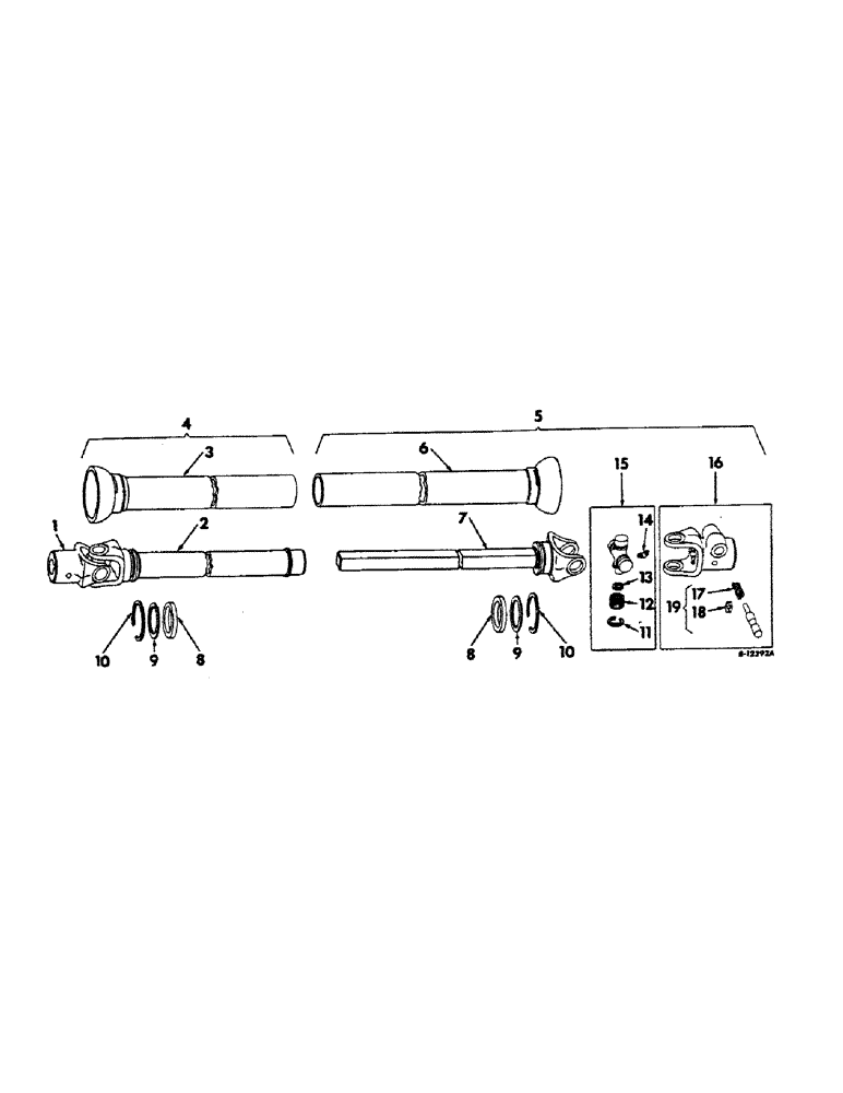 Схема запчастей Case IH 1200 - (L-17) - POWER DRIVE EQUIPMENT, FOR 1200 AND 1300 ONLY 