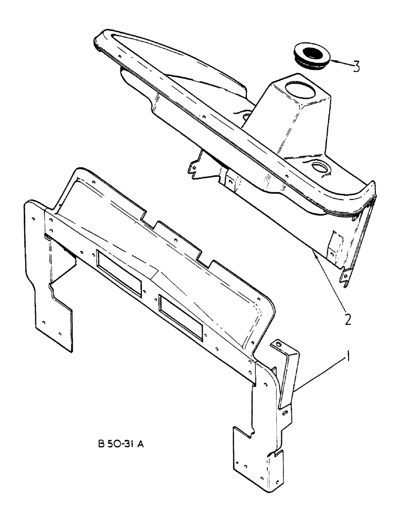 Схема запчастей Case IH 685 - (11-002) - INSTRUMENT PANEL Instruments